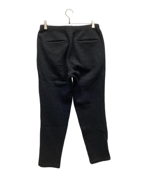 evam eva（エヴァムエヴァ）evam eva (エヴァムエヴァ) ウールパンツ ネイビー サイズ:1の古着・服飾アイテム