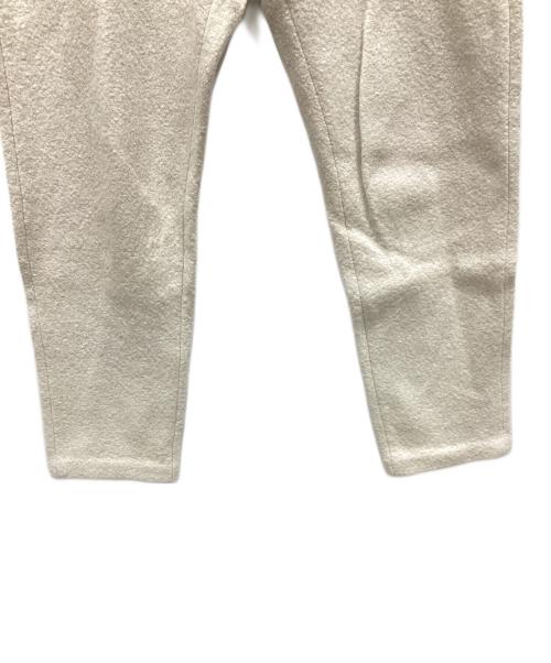 evam eva（エヴァムエヴァ）evam eva (エヴァムエヴァ) ウールパンツ ベージュ サイズ:1の古着・服飾アイテム
