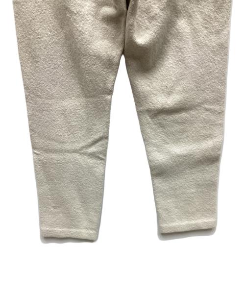 evam eva（エヴァムエヴァ）evam eva (エヴァムエヴァ) ウールパンツ ベージュ サイズ:1の古着・服飾アイテム