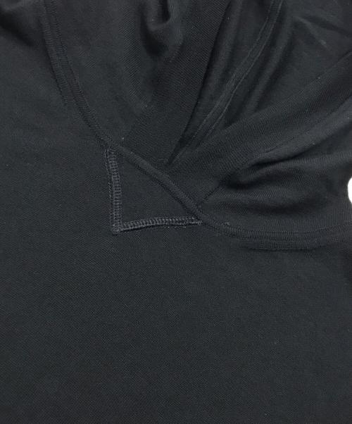 ALEXANDER WANG（アレキサンダー・ワン）ALEXANDER WANG (アレキサンダー・ワン) ノースリーブニットパーカー ブラック サイズ:Sの古着・服飾アイテム