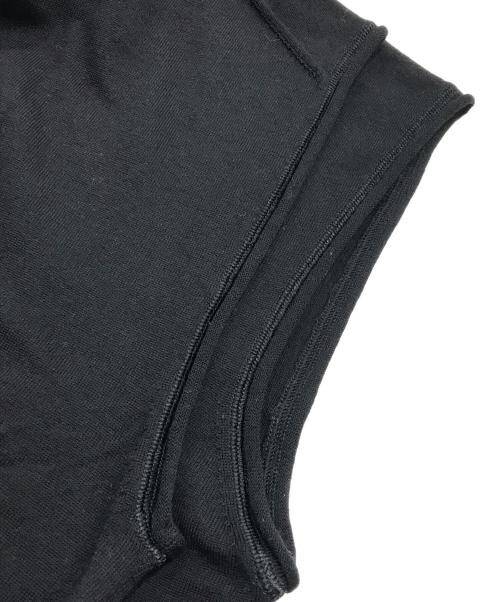 ALEXANDER WANG（アレキサンダー・ワン）ALEXANDER WANG (アレキサンダー・ワン) ノースリーブニットパーカー ブラック サイズ:Sの古着・服飾アイテム