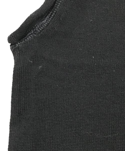 ALEXANDER WANG（アレキサンダー・ワン）ALEXANDER WANG (アレキサンダー・ワン) ノースリーブニットパーカー ブラック サイズ:Sの古着・服飾アイテム