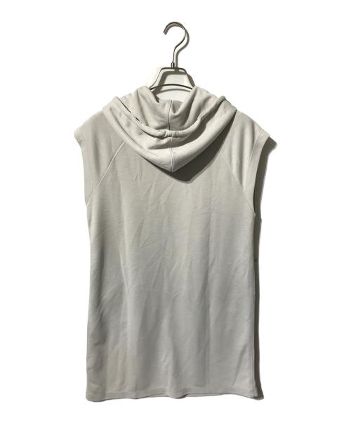 T by ALEXANDER WANG（ティーバイアレキサンダーワン）T by ALEXANDER WANG (ティーバイアレキサンダーワン) ノースリーブパーカー ベージュ サイズ:Sの古着・服飾アイテム