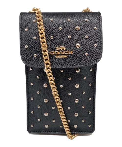 COACH（コーチ）COACH (コーチ) サウスフォーンクロスボディ ブラックの古着・服飾アイテム