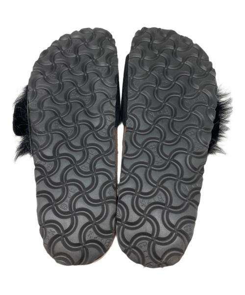 BIRKENSTOCK（ビルケンシュトック）BIRKENSTOCK (ビルケンシュトック) マドリッド ビッグバックル シャーリング ブラック サイズ:23cmの古着・服飾アイテム