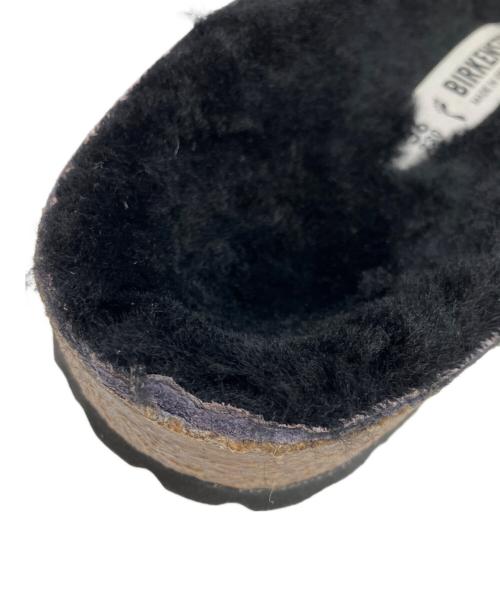 BIRKENSTOCK（ビルケンシュトック）BIRKENSTOCK (ビルケンシュトック) マドリッド ビッグバックル シャーリング ブラック サイズ:23cmの古着・服飾アイテム