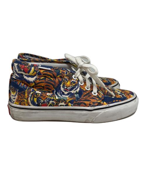VANS（ヴァンズ）VANS (ヴァンズ) KENZO (ケンゾー) 虎柄スニーカー ブルー サイズ:22.5cmの古着・服飾アイテム