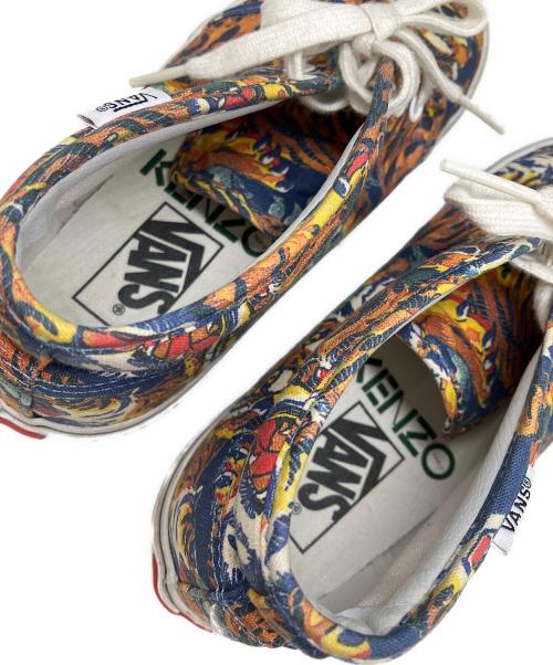VANS（ヴァンズ）VANS (ヴァンズ) KENZO (ケンゾー) 虎柄スニーカー ブルー サイズ:22.5cmの古着・服飾アイテム