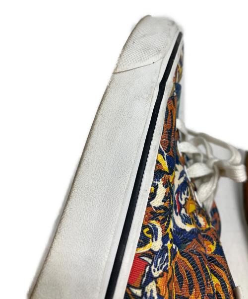 VANS（ヴァンズ）VANS (ヴァンズ) KENZO (ケンゾー) 虎柄スニーカー ブルー サイズ:22.5cmの古着・服飾アイテム