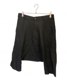 BLACK COMME des GARCONS（ブラックコムデギャルソン）の古着「サルエルショートパンツ」｜ブラック