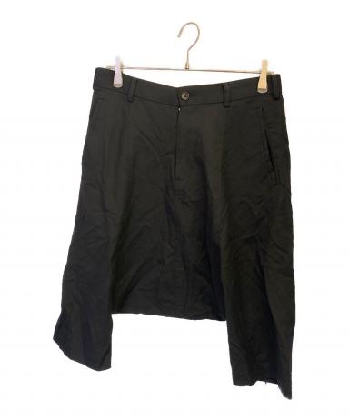 コムデギャルソンブラック　黒のプリーツ付きショートパンツ 中古・古着通販】BLACK COMME des GARCONS (ブラックコムデギャルソン