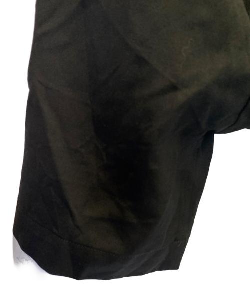 BLACK COMME des GARCONS（ブラックコムデギャルソン）BLACK COMME des GARCONS (ブラックコムデギャルソン) サルエルショートパンツ ブラック サイズ:Sの古着・服飾アイテム