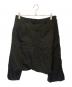 BLACK COMME des GARCONS (ブラックコムデギャルソン) サルエルショートパンツ ブラック サイズ:S：12000円