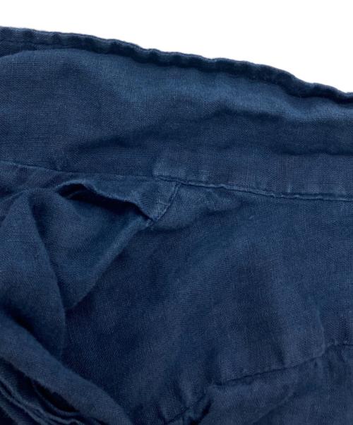 POLO RALPH LAUREN（ポロ・ラルフローレン）POLO RALPH LAUREN (ポロ・ラルフローレン) リネンシャツ ネイビー サイズ:Mの古着・服飾アイテム