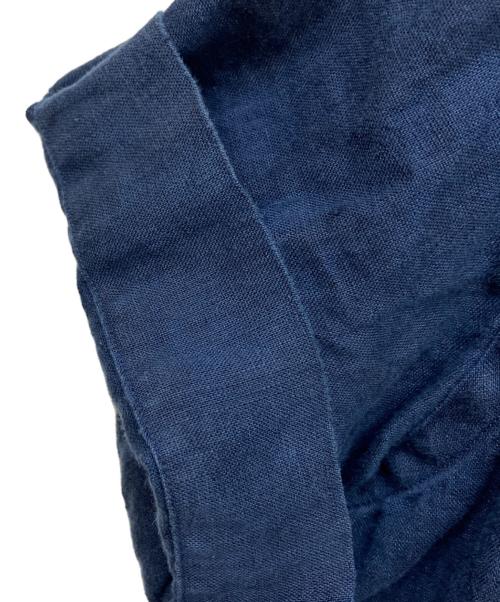 POLO RALPH LAUREN（ポロ・ラルフローレン）POLO RALPH LAUREN (ポロ・ラルフローレン) リネンシャツ ネイビー サイズ:Mの古着・服飾アイテム