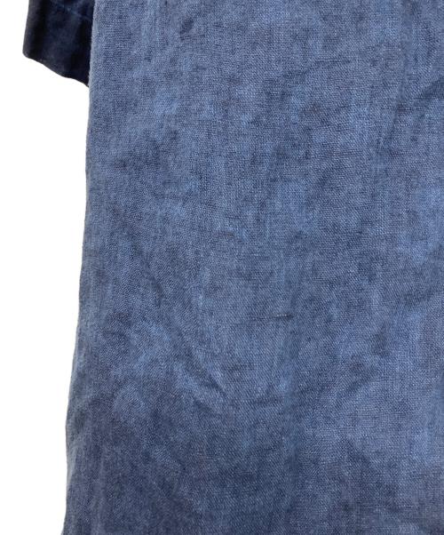POLO RALPH LAUREN（ポロ・ラルフローレン）POLO RALPH LAUREN (ポロ・ラルフローレン) リネンシャツ ネイビー サイズ:Mの古着・服飾アイテム