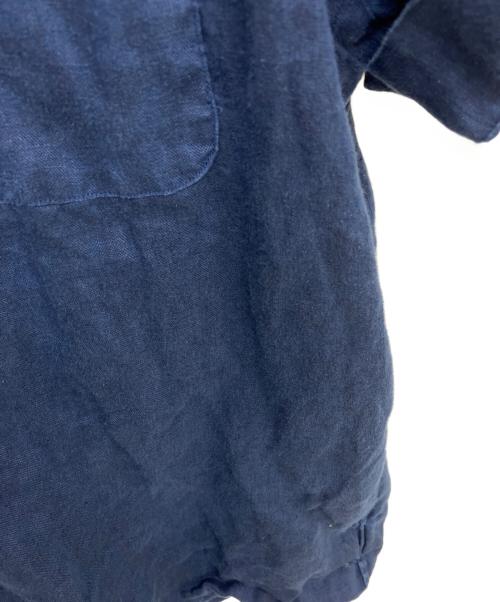 POLO RALPH LAUREN（ポロ・ラルフローレン）POLO RALPH LAUREN (ポロ・ラルフローレン) リネンシャツ ネイビー サイズ:Mの古着・服飾アイテム