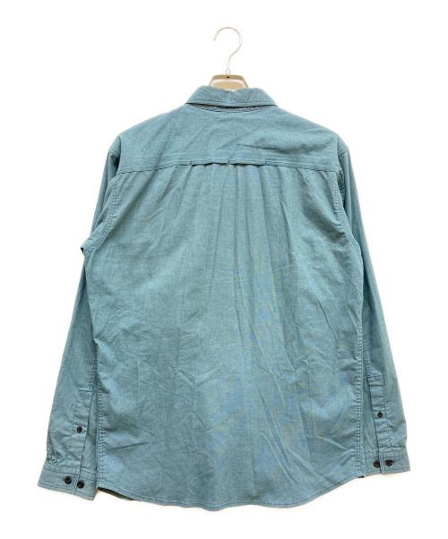 THE NORTH FACE（ザ ノース フェイス）THE NORTH FACE (ザ ノース フェイス) ロングスリーブスウェルムシャツ ブルー サイズ:SIZE Lの古着・服飾アイテム