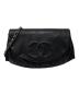 CHANEL（シャネル）の古着「ココマーク ハーフムーン チェーンウォレット」｜ブラック