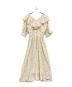 MISTREASS (ミストレアス) Heart Pattern Off Shoulder Frill Dress アイボリー サイズ:F：4000円