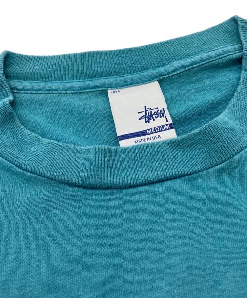 stussy（ステューシー）stussy (ステューシー) PUZZLE TEE グリーン サイズ:SIZE Mの古着・服飾アイテム