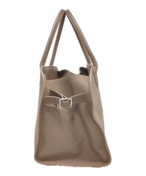 JISTORY（ジストリー）jistory (ジストリー) SIDE BELT BOSTON BAG ボストンバッグ　ハンドバッグ ブラウン サイズ:実寸参照の古着・服飾アイテム