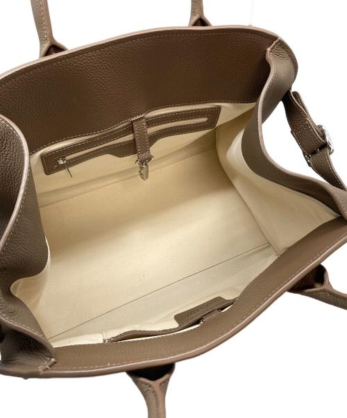 JISTORY（ジストリー）jistory (ジストリー) SIDE BELT BOSTON BAG ボストンバッグ　ハンドバッグ ブラウン サイズ:実寸参照の古着・服飾アイテム