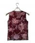 VIVIENNE TAM (ヴィヴィアンタム) ノースリーブパワーネット ブラック：12000円
