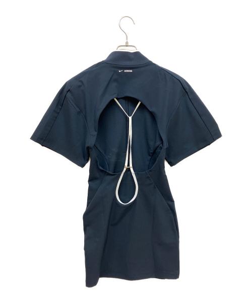 NIKE（ナイキ）NIKE (ナイキ) jacquemus (ジャックムス) Short-Sleeved T-Shirt Dress ネイビー サイズ:Sの古着・服飾アイテム