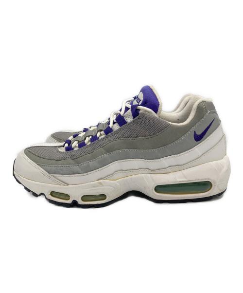 NIKE（ナイキ）NIKE (ナイキ) ローカットスニーカー グレー×パープル サイズ:27cmの古着・服飾アイテム