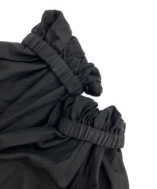 ADORE（アドーア）ADORE (アドーア) ナイロンコットンタフタブラウス ブラック サイズ:38の古着・服飾アイテム