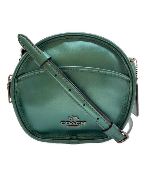 COACH（コーチ）COACH (コーチ) CANTEEN BAG メタリックグリーンの古着・服飾アイテム