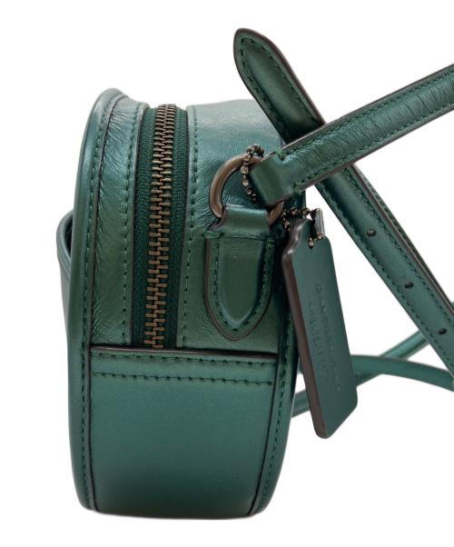 COACH（コーチ）COACH (コーチ) CANTEEN BAG メタリックグリーンの古着・服飾アイテム