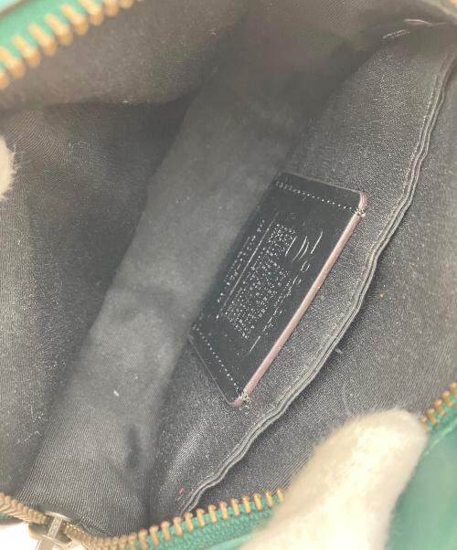 COACH（コーチ）COACH (コーチ) CANTEEN BAG メタリックグリーンの古着・服飾アイテム