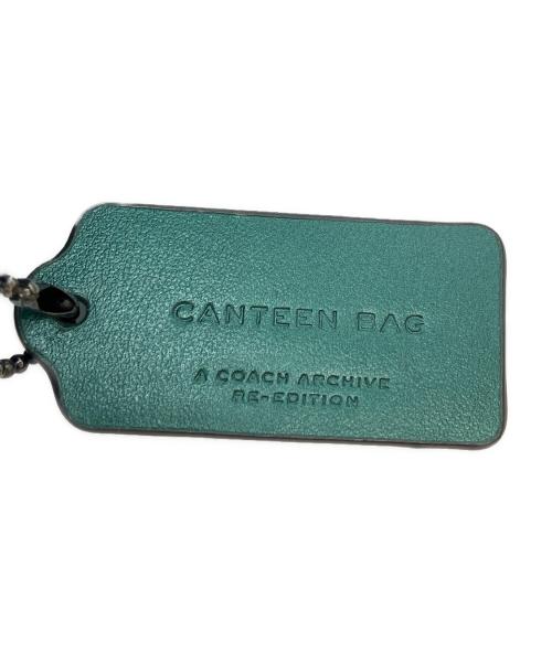 COACH（コーチ）COACH (コーチ) CANTEEN BAG メタリックグリーンの古着・服飾アイテム