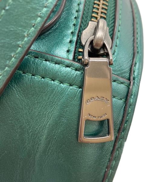 COACH（コーチ）COACH (コーチ) CANTEEN BAG メタリックグリーンの古着・服飾アイテム