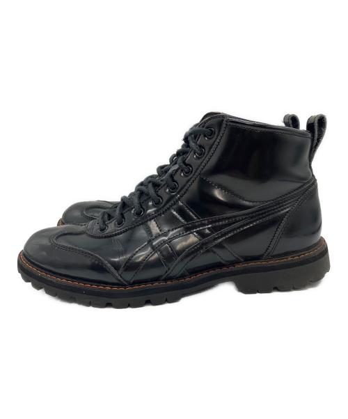 Onitsuka Tiger（オニツカタイガー）Onitsuka Tiger (オニツカタイガー) ハイカットスニーカー ブラック サイズ:24.5の古着・服飾アイテム