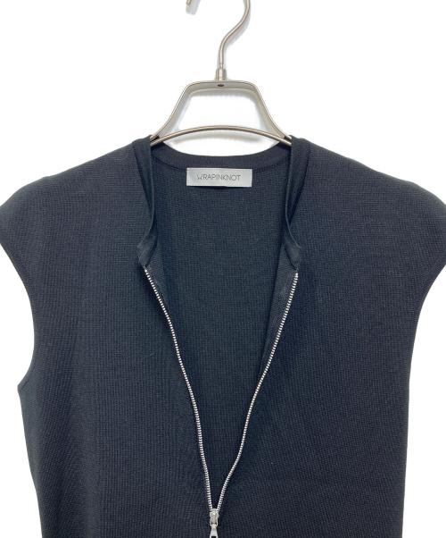 WRAPINKNOT（ラッピンノット）WRAPINKNOT (ラッピンノット) STUDIOUS (ステュディオス) 別注ZIP OP ブラック サイズ:1の古着・服飾アイテム