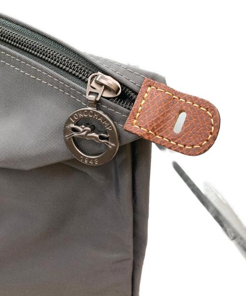 LONGCHAMP（ロンシャン）LONGCHAMP (ロンシャン) ルプリアージュ ボストンバッグ グレーの古着・服飾アイテム