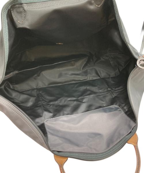 LONGCHAMP（ロンシャン）LONGCHAMP (ロンシャン) ルプリアージュ ボストンバッグ グレーの古着・服飾アイテム