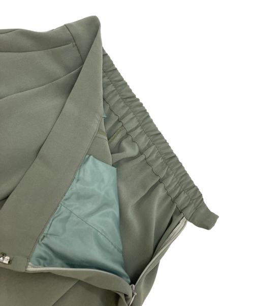 SOEJU（ソージュ）SOEJU (ソージュ) タックワイドパンツ グリーン サイズ:Lの古着・服飾アイテム