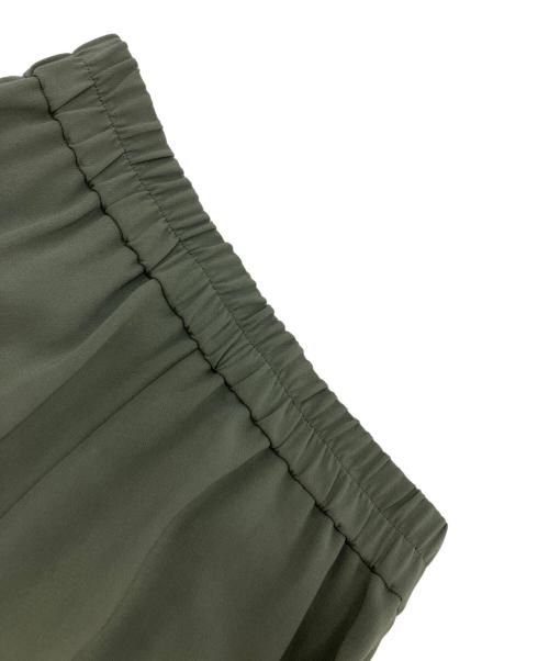 SOEJU（ソージュ）SOEJU (ソージュ) タックワイドパンツ グリーン サイズ:Lの古着・服飾アイテム