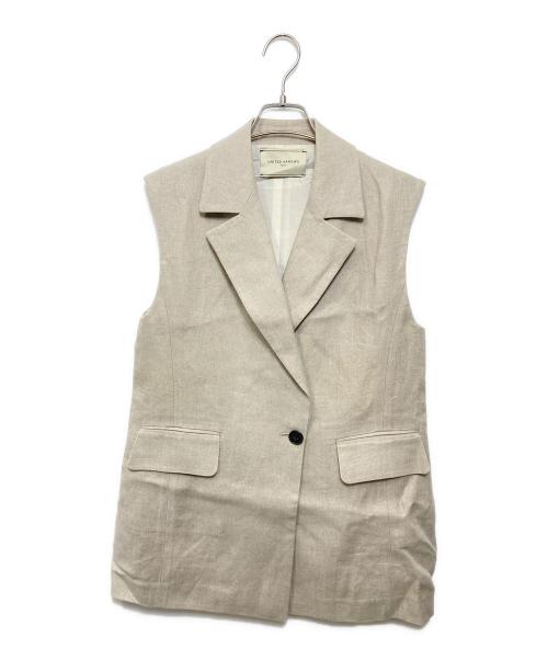UNITED ARROWS（ユナイテッドアローズ）UNITED ARROWS (ユナイテッドアローズ) テーラード ベスト ベージュ サイズ:38の古着・服飾アイテム