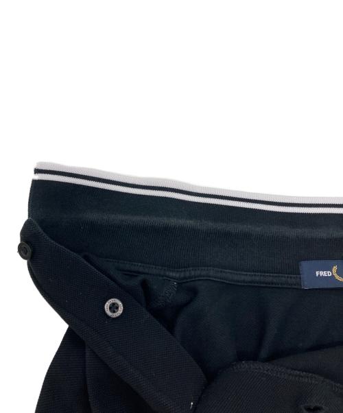 FRED PERRY（フレッドペリー）FRED PERRY (フレッドペリー) ポロシャツ ブラック サイズ:Lの古着・服飾アイテム