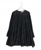 merletteマーレット）の古着「SOLIMAN DRESS」｜ブラック