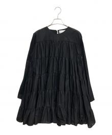 merlette（マーレット）の古着「SOLIMAN DRESS」｜ブラック
