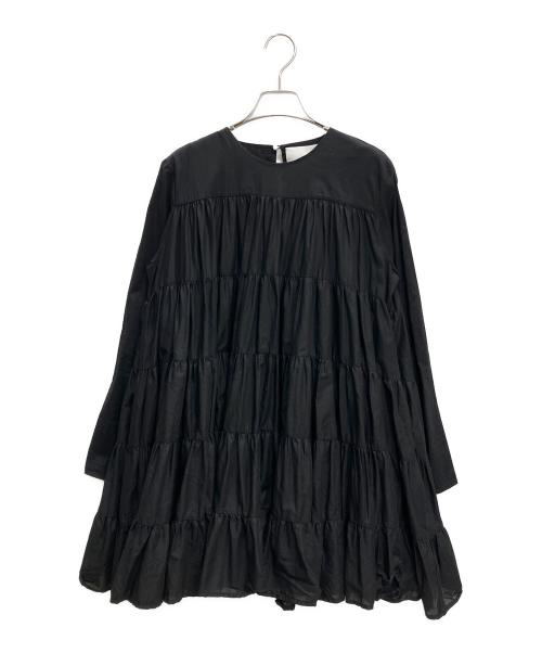 merlette（マーレット）merlette (マーレット) SOLIMAN DRESS ブラック サイズ:XSの古着・服飾アイテム