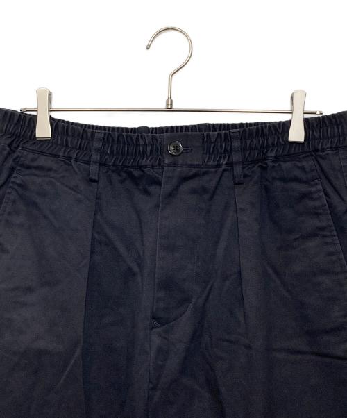 SCYEBASICS（サイベーシックス）SCYEBASICS (サイベーシックス) ドローコードタックトラウザー ブラック サイズ:36の古着・服飾アイテム