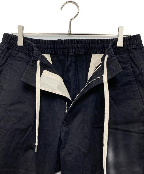 SCYEBASICS（サイベーシックス）SCYEBASICS (サイベーシックス) ドローコードタックトラウザー ブラック サイズ:36の古着・服飾アイテム