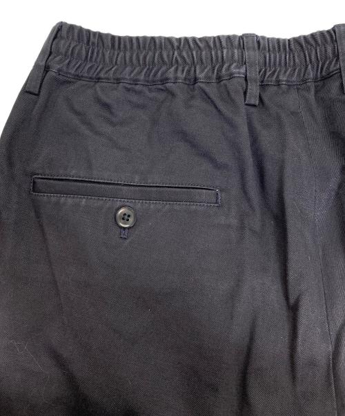 SCYEBASICS（サイベーシックス）SCYEBASICS (サイベーシックス) ドローコードタックトラウザー ブラック サイズ:36の古着・服飾アイテム